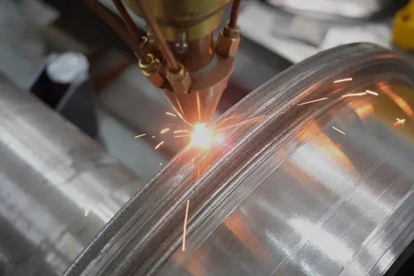 Laser surface hardening